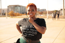 Load image into Gallery viewer, ALL GOOD Unisex Tee (white font/multi colors)