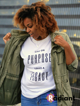 Load image into Gallery viewer, Purpose -Legacy Unisex Tee (multi colors)