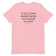 Load image into Gallery viewer, ALL GOOD Unisex Tee (black font/multi colors)