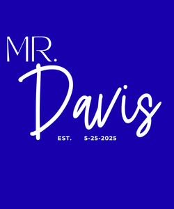 MR. Wedding/Anniversary Tee (3X)