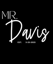 Load image into Gallery viewer, MR. Wedding/Anniversary Tee (3X)
