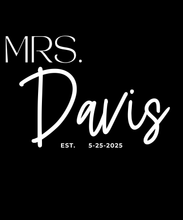 Load image into Gallery viewer, MRS. Wedding/Anniversary Tee (2X)
