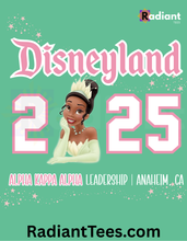 Load image into Gallery viewer, 2025 Disneyland Pink and Green Tiana (2XL)
