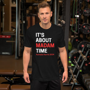 Black - Red Madam Time Unisex Tee