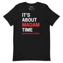 Load image into Gallery viewer, Black - Red Madam Time Unisex Tee
