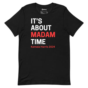 Black - Red Madam Time Unisex Tee