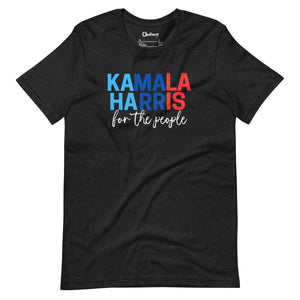 Black - Tri-color Kamala for the People Unisex Tee