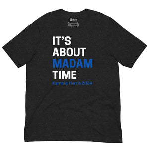 Black - Blue Madam Time Unisex Tee