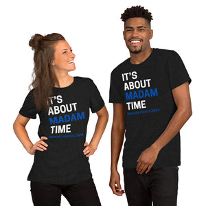 Black - Blue Madam Time Unisex Tee