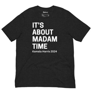 Black - White Madam Time Unisex Tee