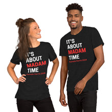 Load image into Gallery viewer, Black - Red Madam Time Unisex Tee
