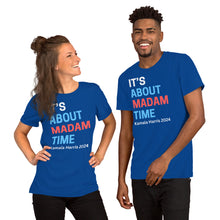 Load image into Gallery viewer, Blue - Madam Time Unisex Tee
