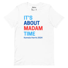 Load image into Gallery viewer, White - Madam Time Unisex Tee
