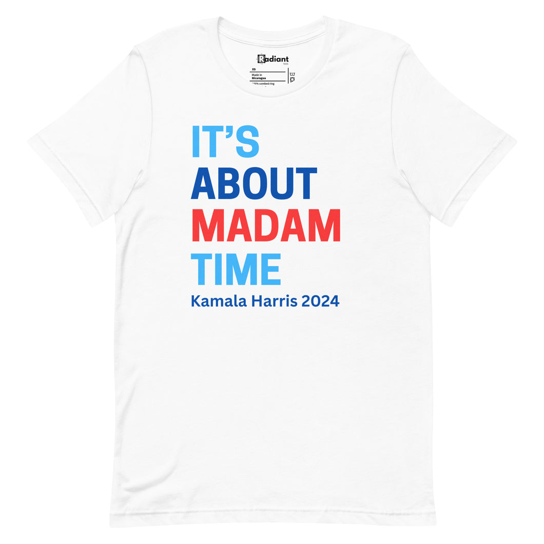 White - Madam Time Unisex Tee