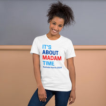 Load image into Gallery viewer, White - Madam Time Unisex Tee
