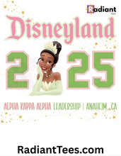 Load image into Gallery viewer, 2025 Disneyland Pink and Green Tiana (2XL)
