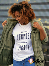 Load image into Gallery viewer, Purpose -Legacy Unisex Tee (multi colors)
