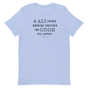 ALL GOOD Unisex Tee (black font/multi colors)