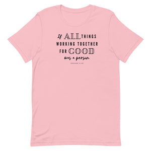 ALL GOOD Unisex Tee (black font/multi colors)