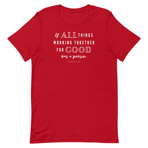 ALL GOOD Unisex Tee (white font/multi colors)